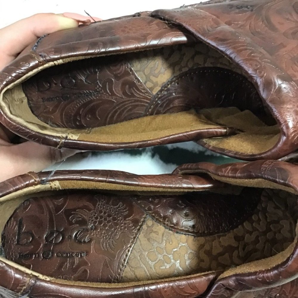 BOC BORN Concept Womens Comfort Clog Brown Sz 11 - Picture 9 of 10